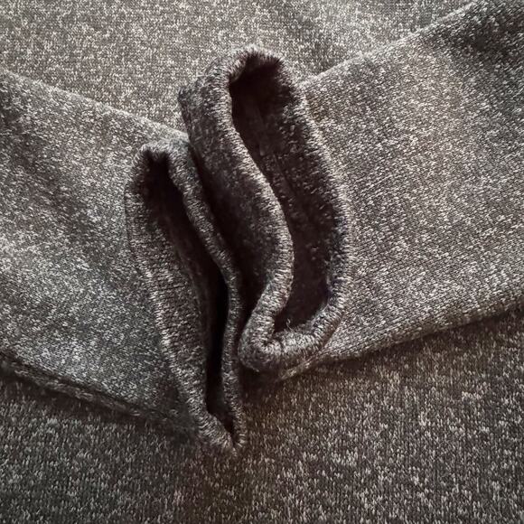 Nautica 1/4 zip Pullover sweatshirt Mens M Gray Fleece Athletic Athleisure Fall - Picture 5 of 13